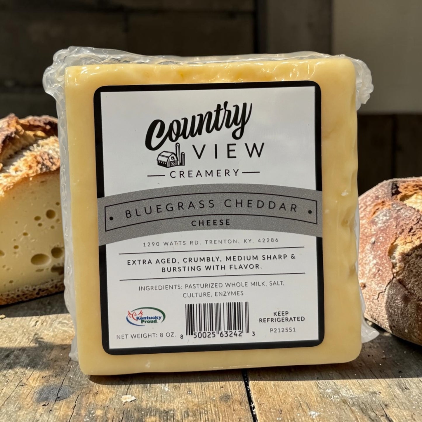 Bluegrass Cheddar 8 oz