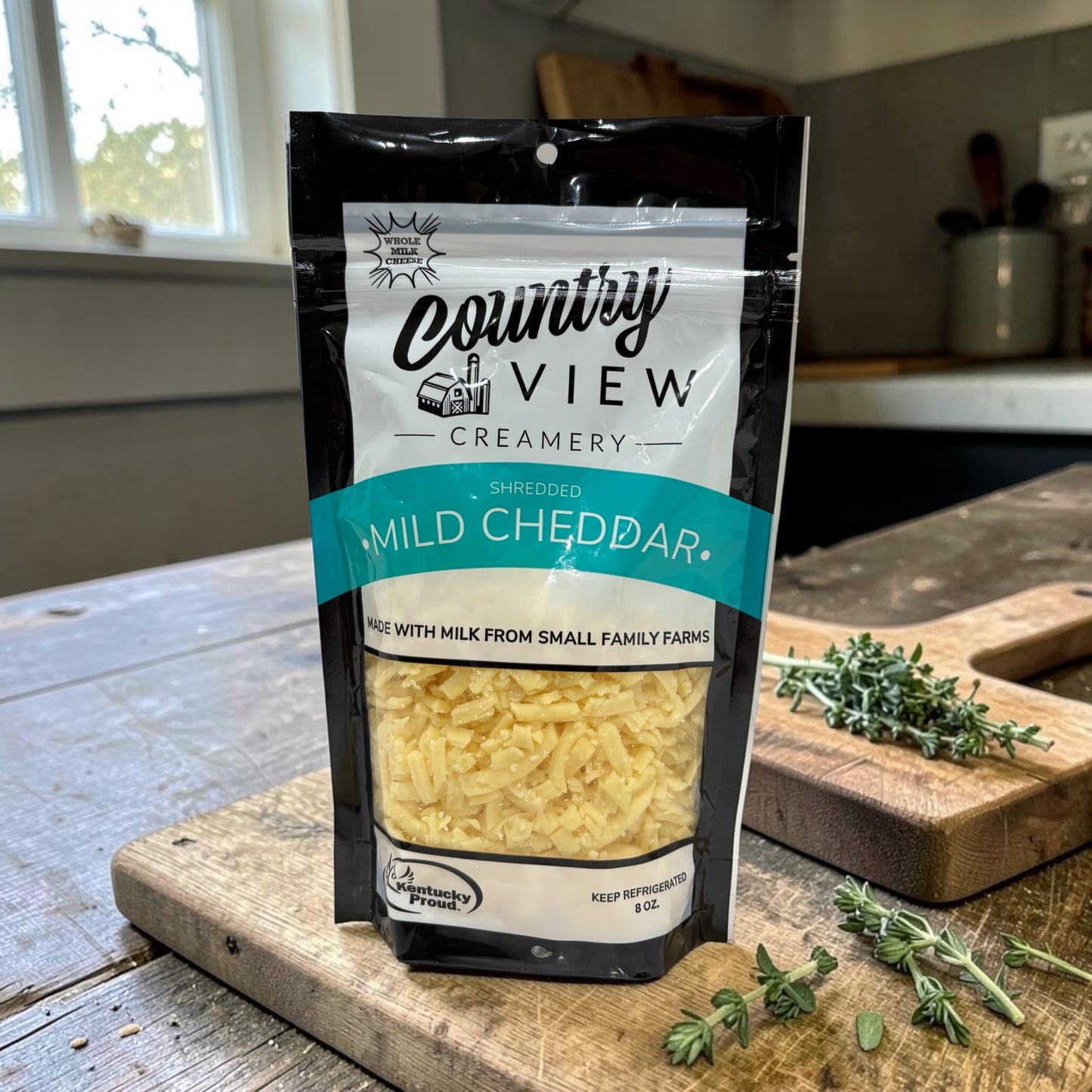 Shredded Mild Cheddar 8 oz