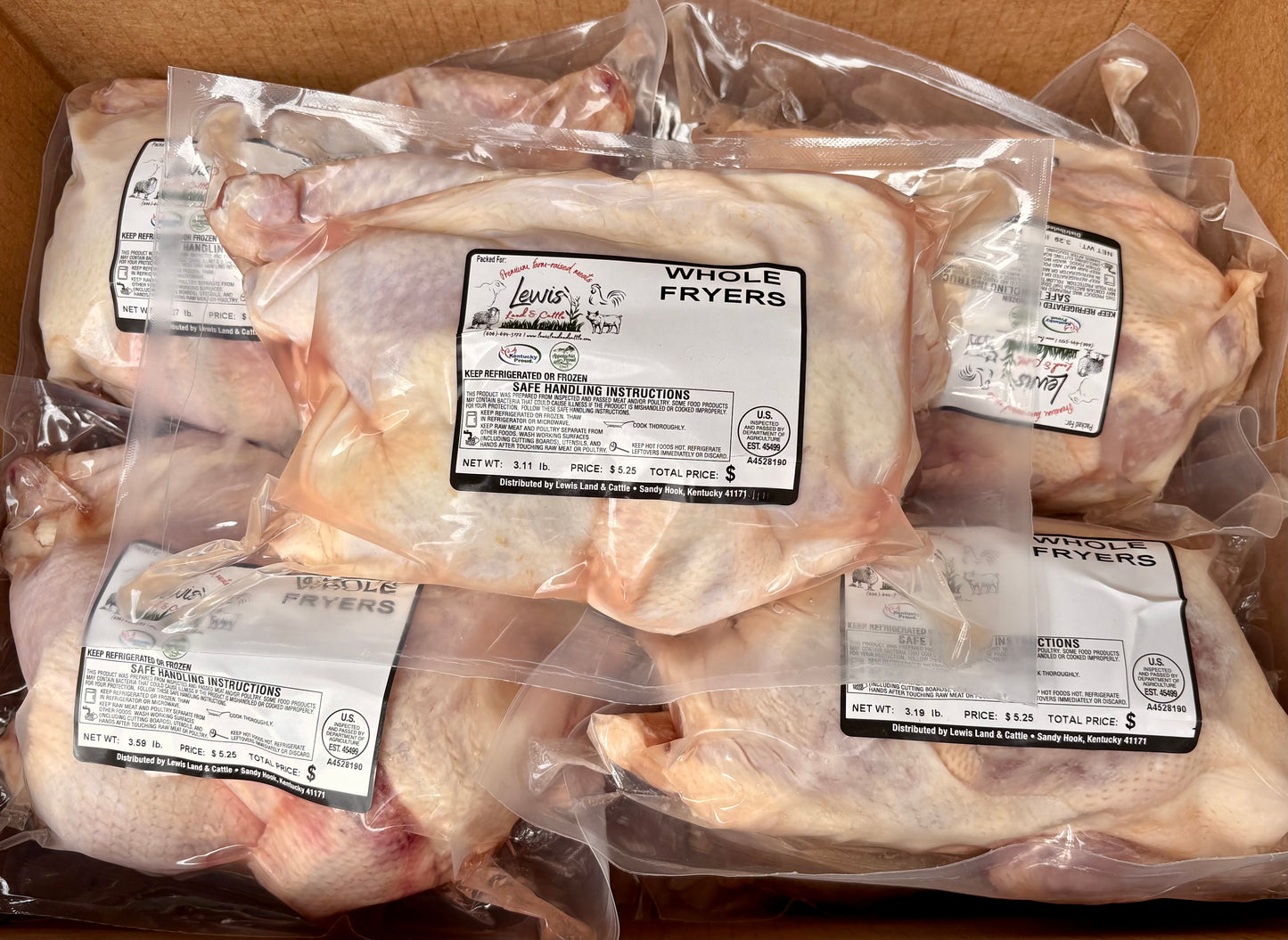 Whole Fryer Chicken