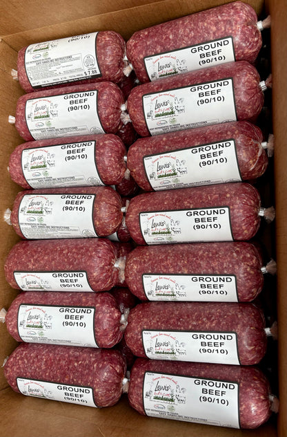 40 lb 90/10 Ground Beef Bundle