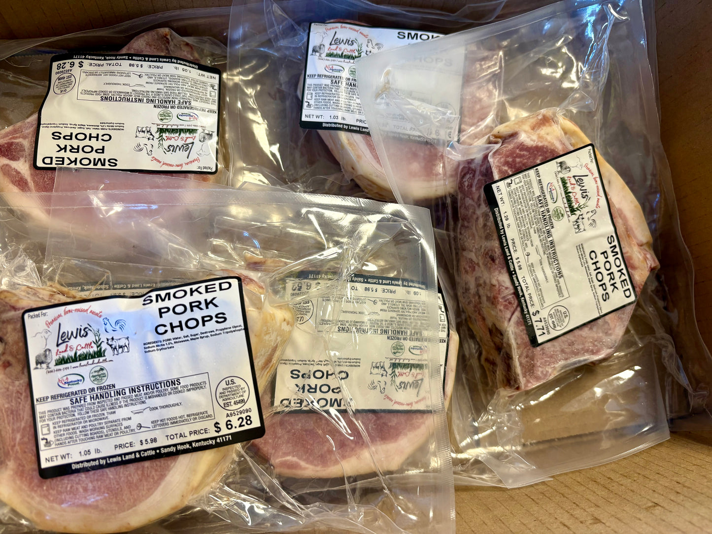 Pork chops (Bone in)