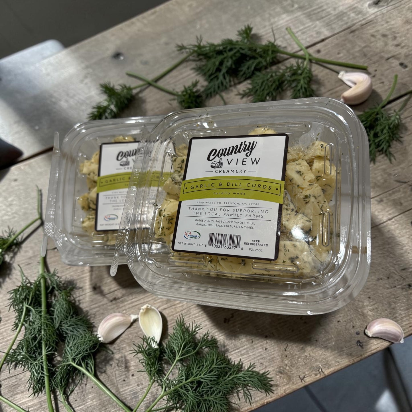 Garlic & Dill Cheese Curds 8 oz