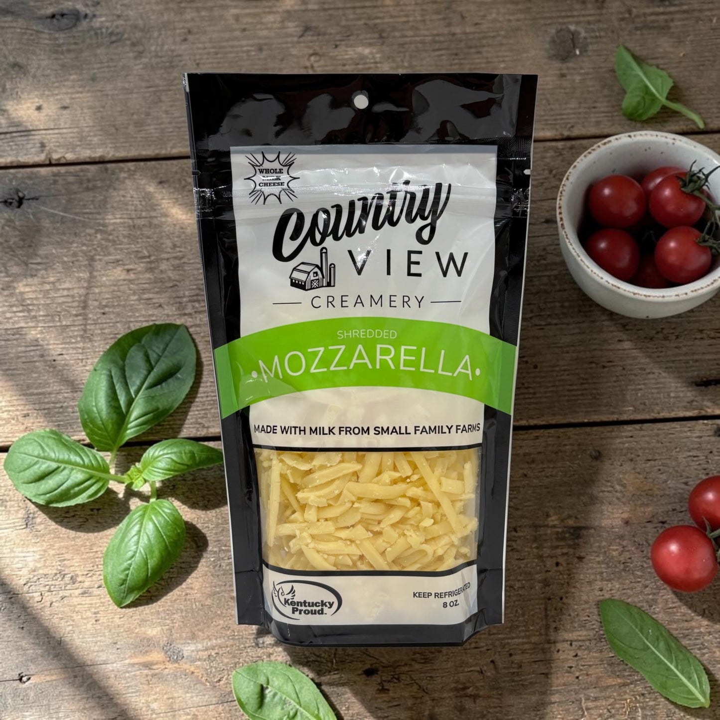 Shredded Mozzarella 8 oz