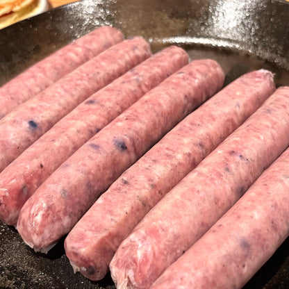 Blueberry Maple Breakfast Sausage Links