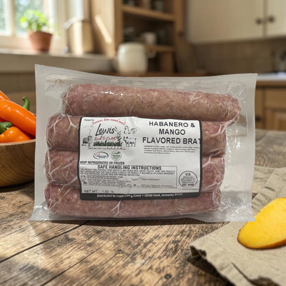 Mango Habanero Pork Bratwurst