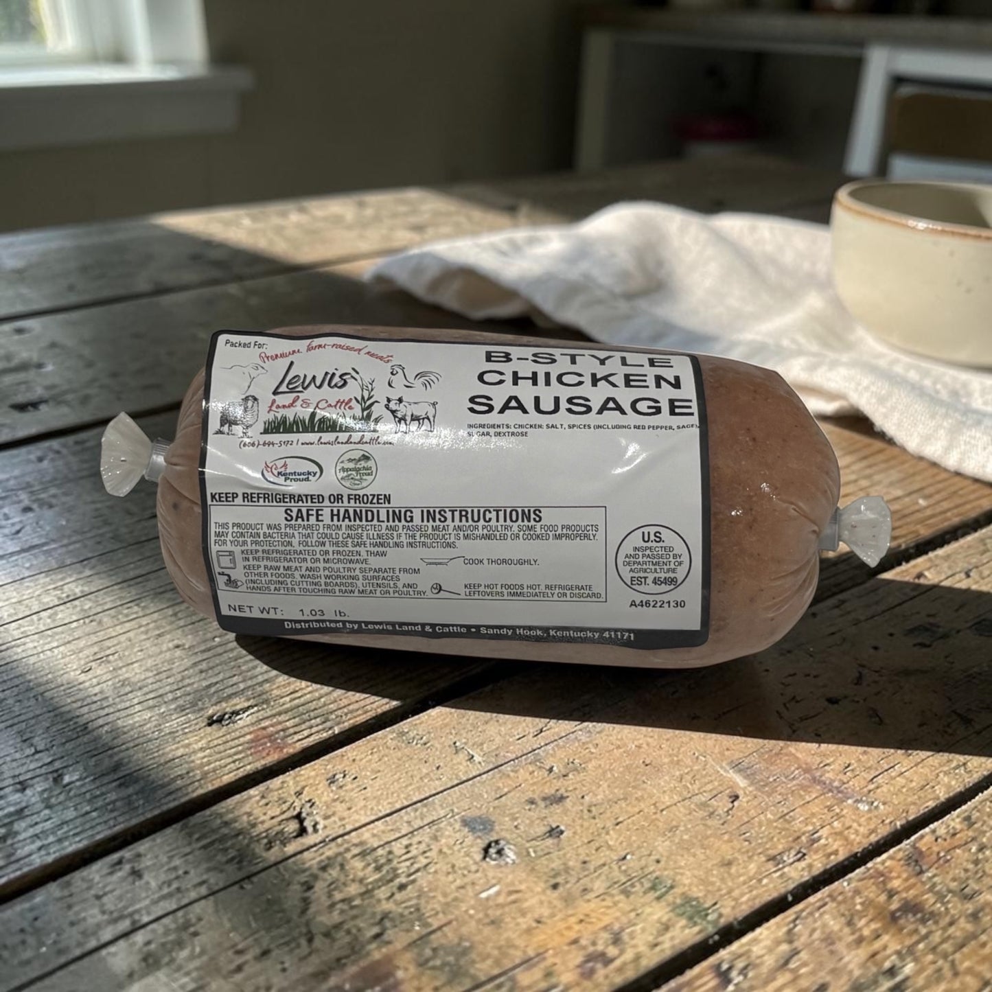 Breakfast Chicken Sausage