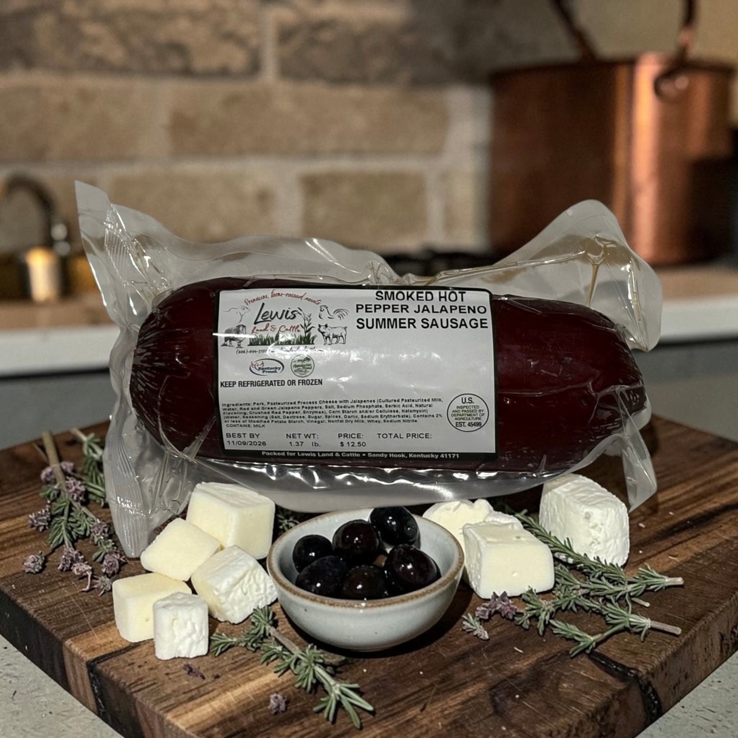 Summer Sausage – 1.35–1.50 lb
