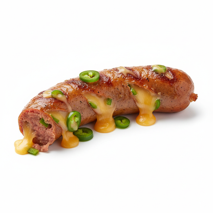 cheesy jalapeno bratwurst