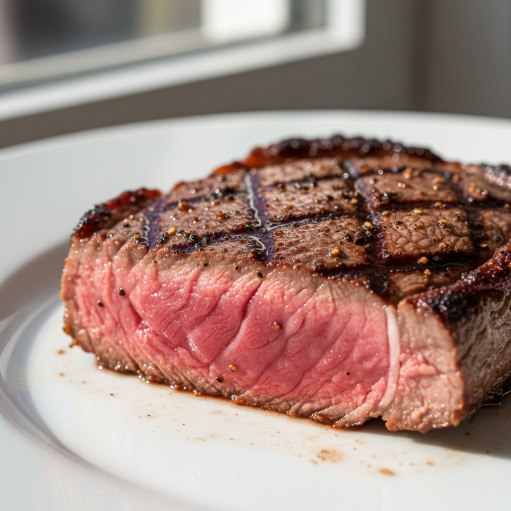 grilled sirloin steak