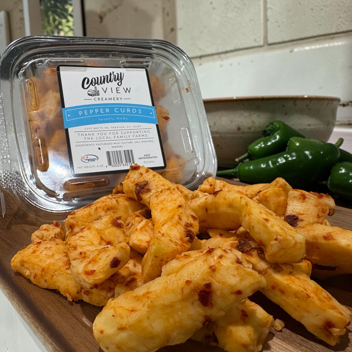 Pepper Curds