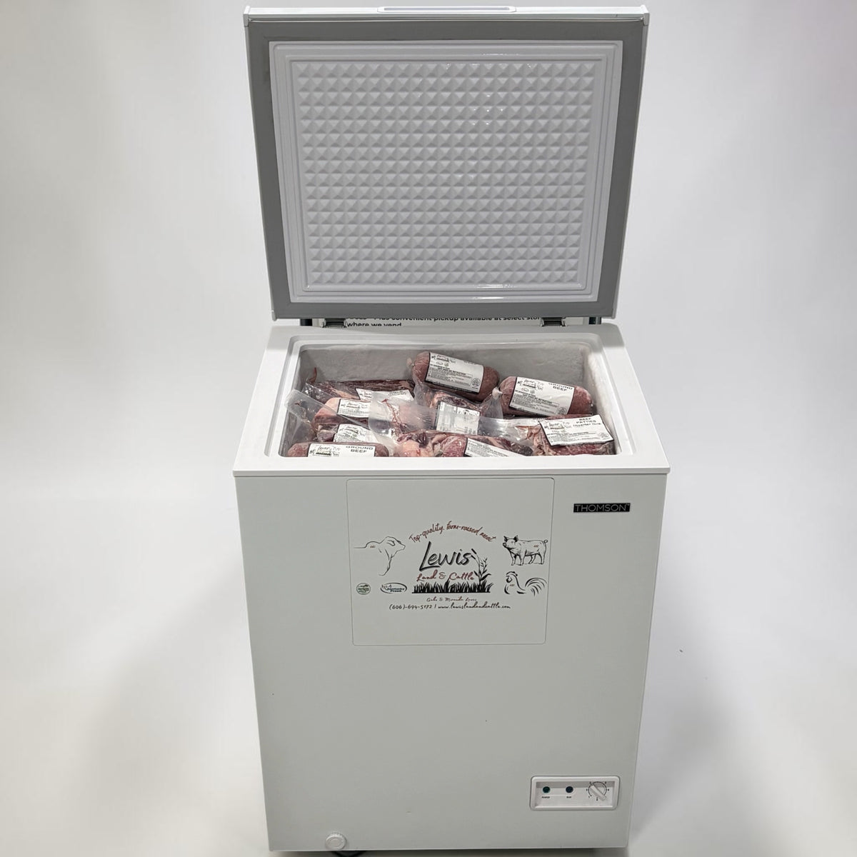 Quarter Beef Bundle + FREE Chest Freezer