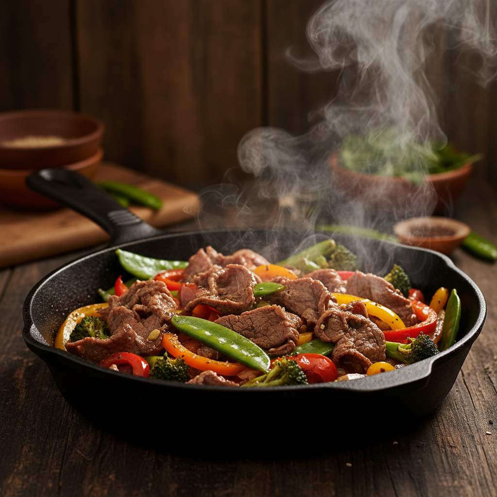 shaved steak