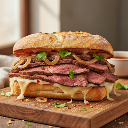Thin sliced Ribeye steak
