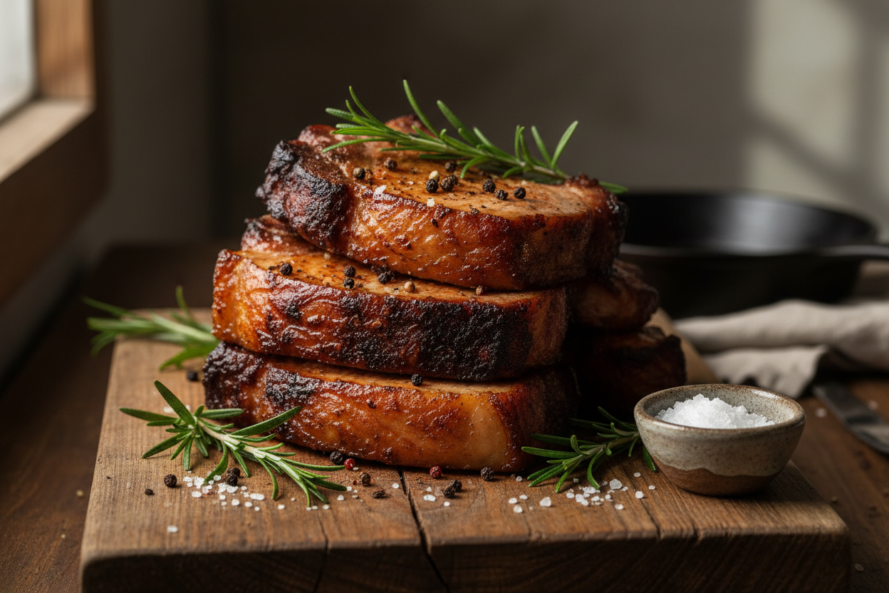 smoked pork chops