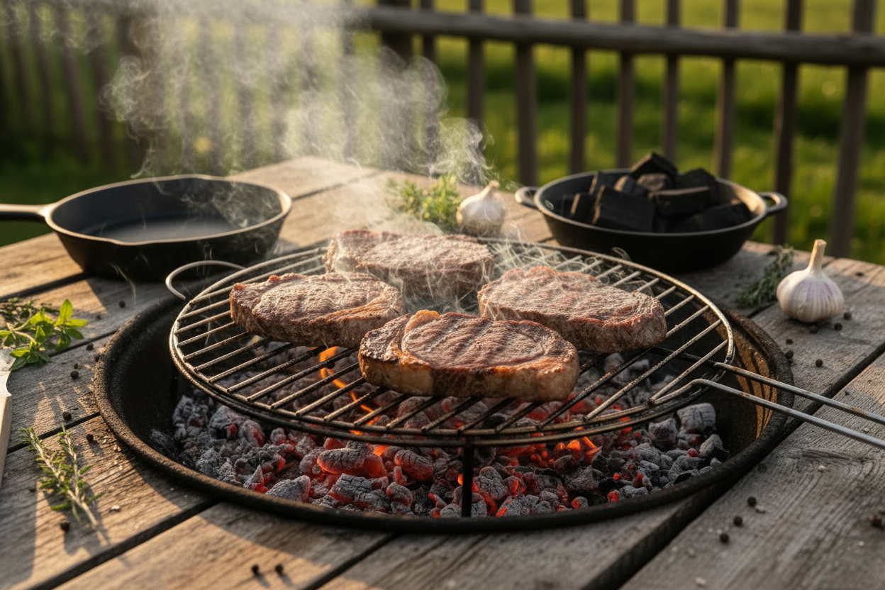 Thin sliced Ribeye steak
